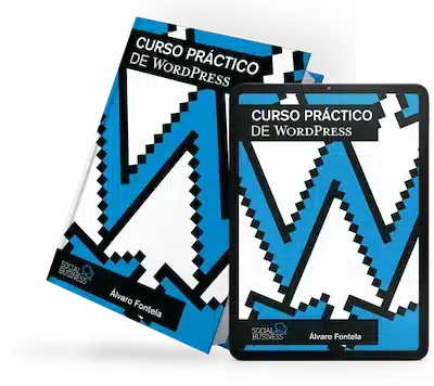 Portada del libro Curso práctico de WordPress